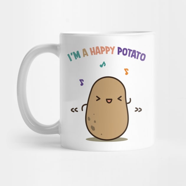 Happy potato by clgtart